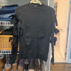 INC Bow Sleeve Sweater